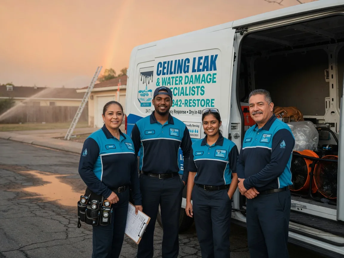 Ceiling Leak Cleanup company in New Market, VA