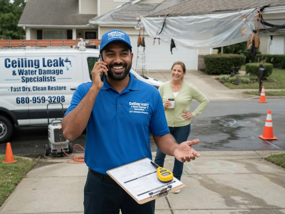 Ceiling Leak Cleanup New Market, VA FAQs